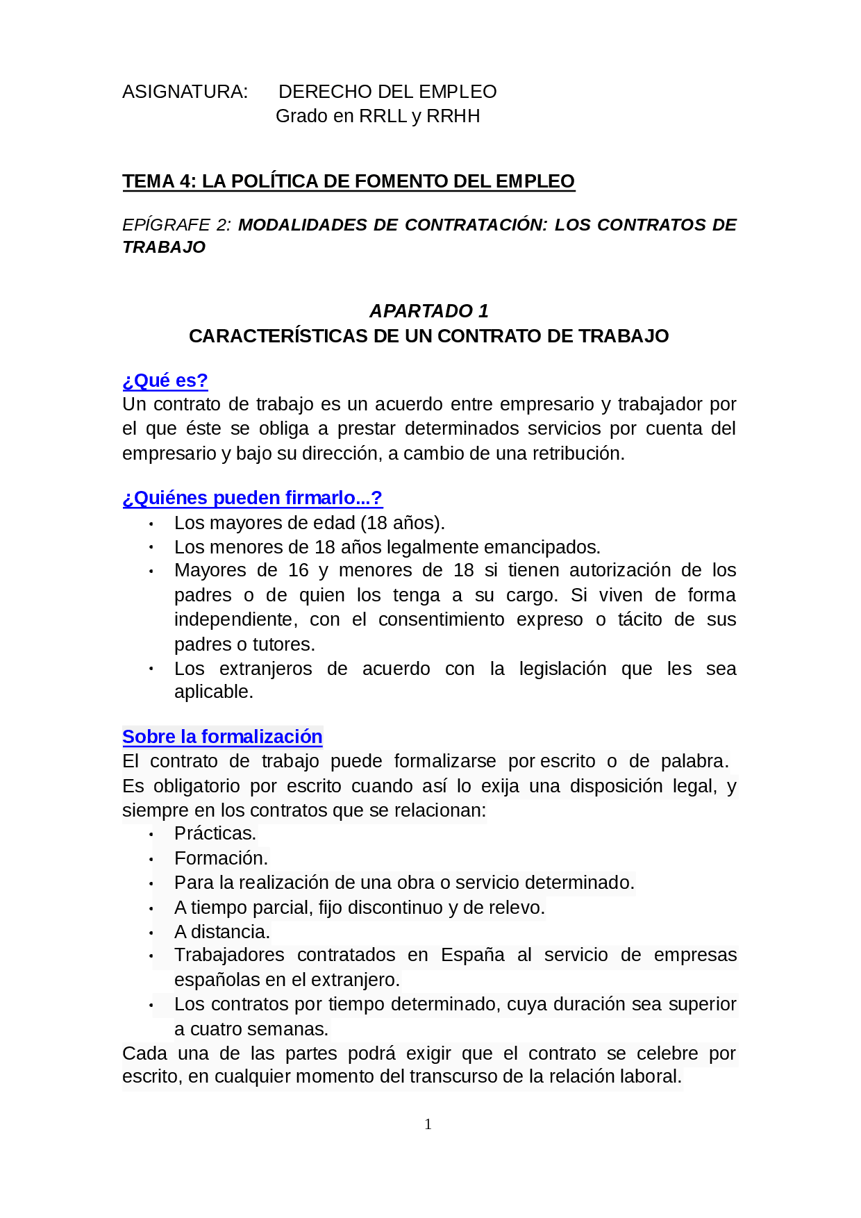 Modelo De Contrato De Trabajo Tienes Que Saber Esto