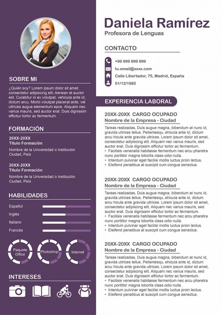 Modelo cv tienes que saber esto 